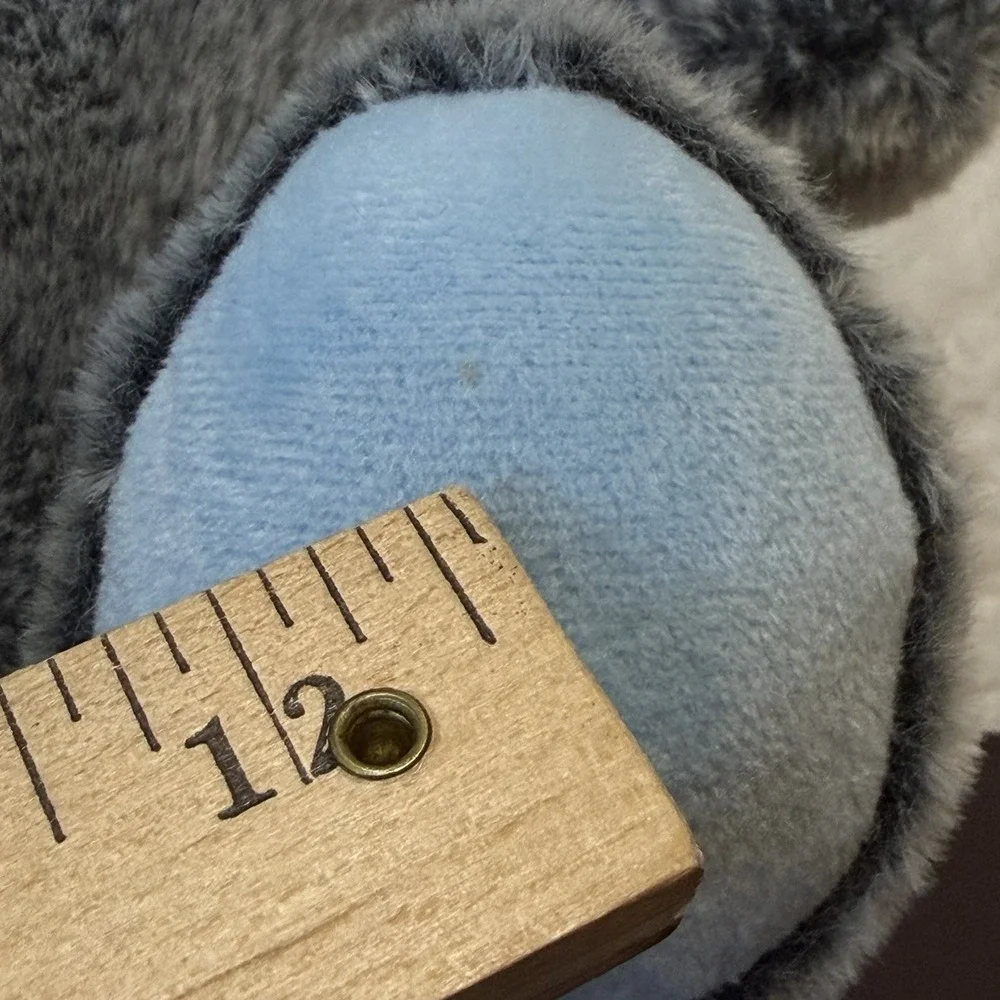 2025 Petsmart Lucky Squeaky Dog Toy Stuffed Animal Gray Blue Cat Plush w/ Tag